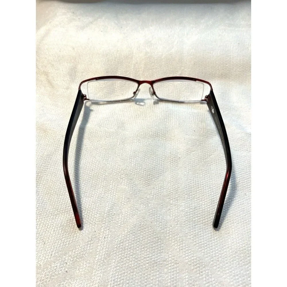 20/20 Leelah LO0113 Red Frames Only W 52 mm  Bridge Width 16 mm  Temp 135 mm